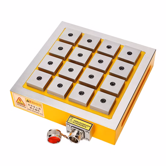CNC Vertical Milling Machine Magnetic Chuck for Heavy Duty Work