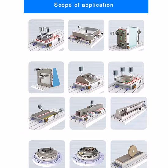CNC Vertical Milling Machine Magnetic Chuck for Heavy Duty Work