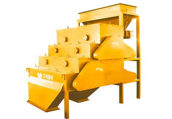 Separatore magnetico a rulli per terre rare Cflj Separatore magnetico in polvere di sabbia silicea
