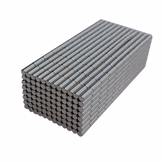 Magnete cilindrico permanente al neodimio utilizzato nell'industria
